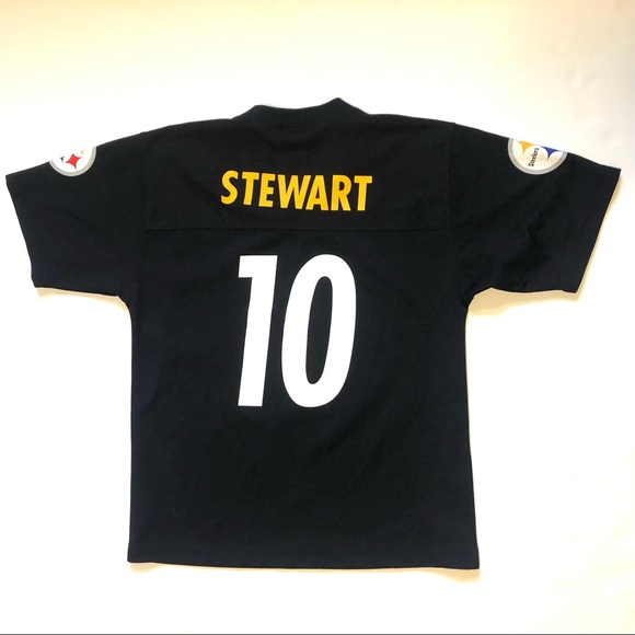 Kids Pittsburgh Steelers NFL Stewart #10 Jersey L - Picture 2 of 8